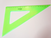 Треугольник (равнобедренный, прозрачный)